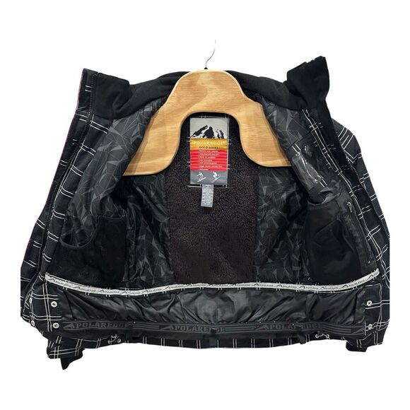 Polar‎ Edge Women's Small Ski Snowboarding Hooded Jacket Gold Series Full Zip - Picture 5 of 9